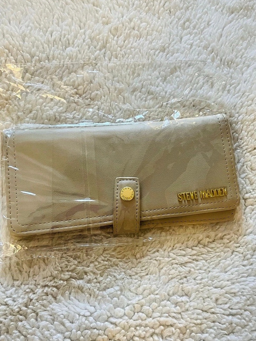 Steve Madden Gold Wallet